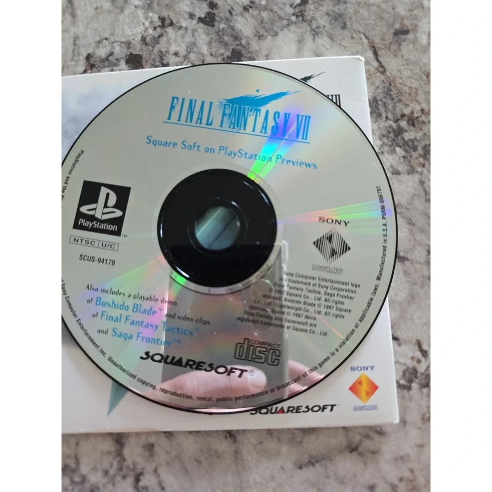 Final Fantasy VII (Demo Edition) (Sony PlayStation 1)